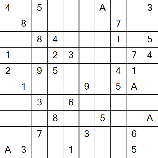 Sudoku 10x10 - Medium