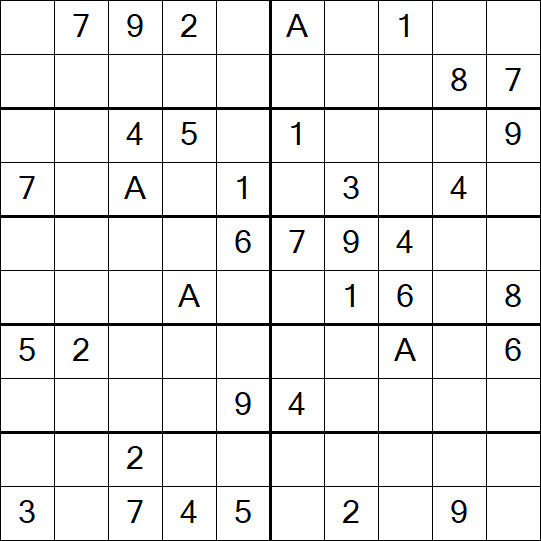 Sudoku 10x10 - Medium