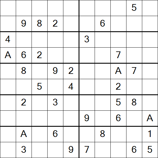 Sudoku 10x10 - Medium