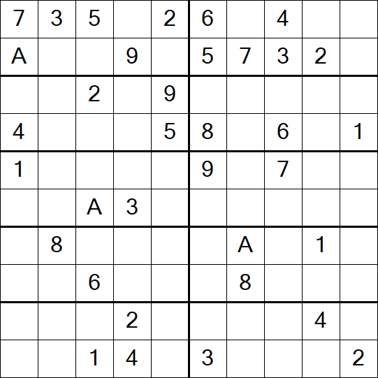 Sudoku 10x10 - Medium