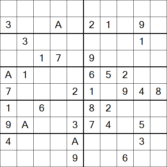 Sudoku 10x10 - Medium
