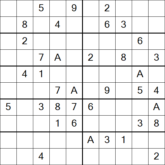 Sudoku 10x10 - Medium