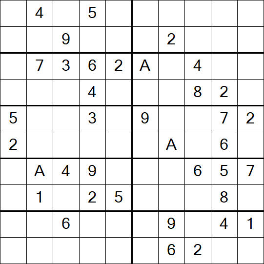 Sudoku 10x10 - Medium