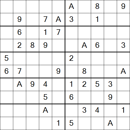 Sudoku 10x10 - Medium