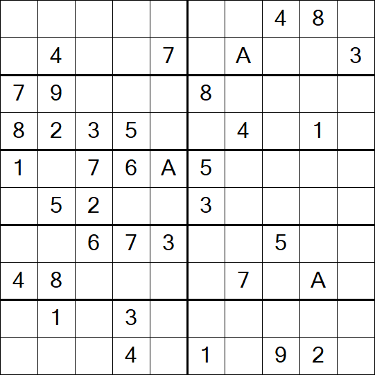 Sudoku 10x10 - Medium