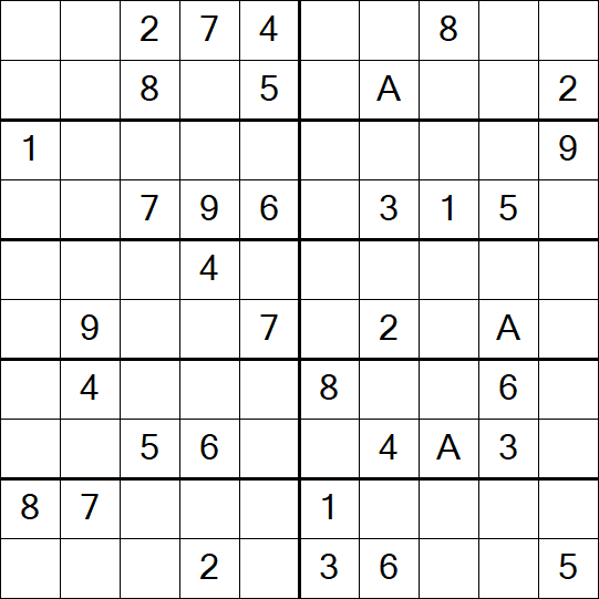 Sudoku 10x10 - Medium