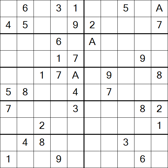 Sudoku 10x10 - Medium