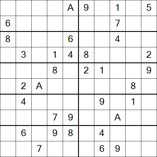 Sudoku 10x10 - Medium