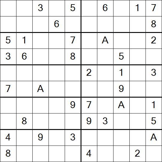 Sudoku 10x10 - Medium