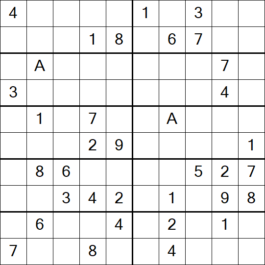 Sudoku 10x10 - Medium