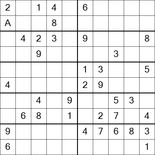 Sudoku 10x10 - Medium