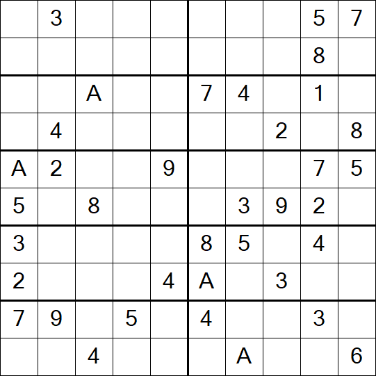 Sudoku 10x10 - Medium