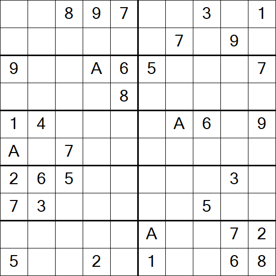 Sudoku 10x10 - Medium