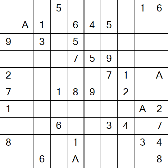 Sudoku 10x10 - Medium