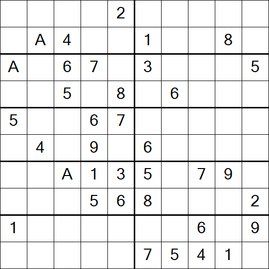 Sudoku 10x10 - Medium