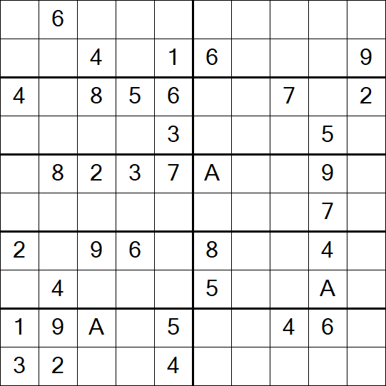 Sudoku 10x10 - Medium