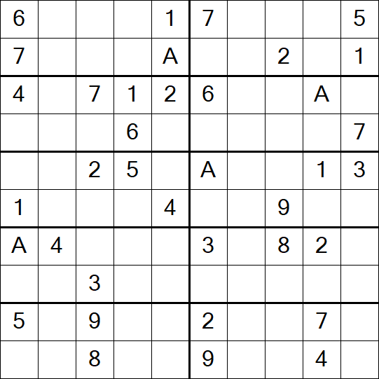 Sudoku 10x10 - Medium