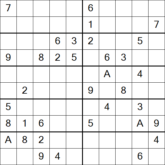 Sudoku 10x10 - Medium