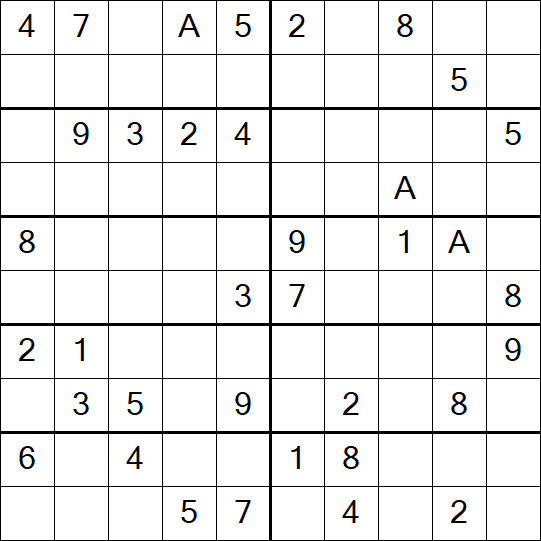 Sudoku 10x10 - Medium