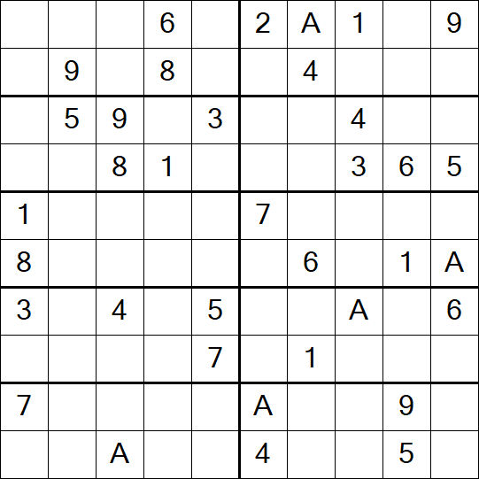 Sudoku 10x10 - Moyen