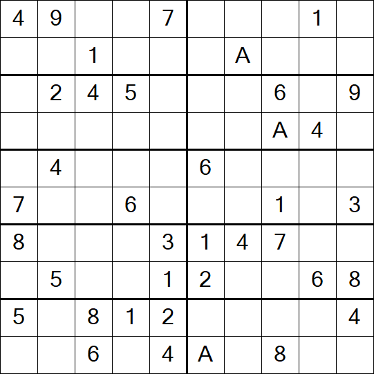 Sudoku 10x10 - Medium