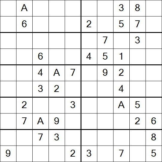 Sudoku 10x10 - Medium