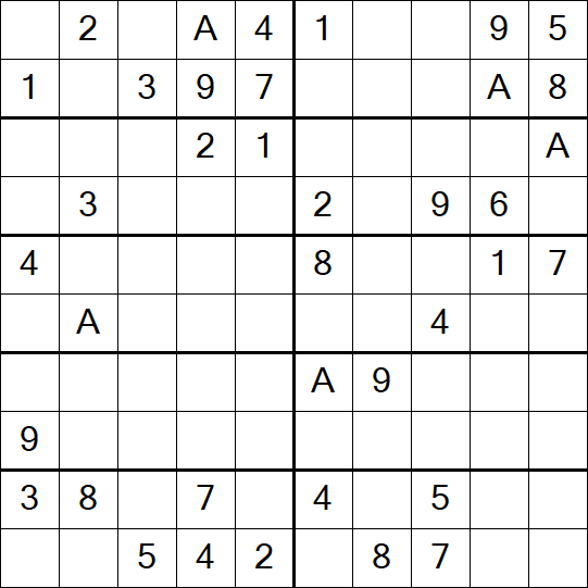Sudoku 10x10 - Medium
