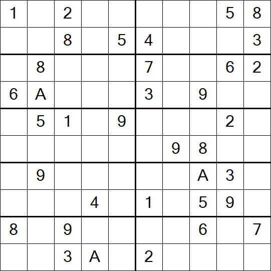 Sudoku 10x10 - Medium