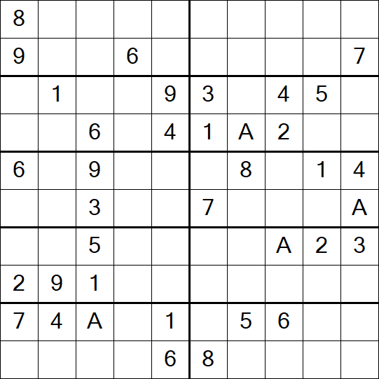 Sudoku 10x10 - Medium