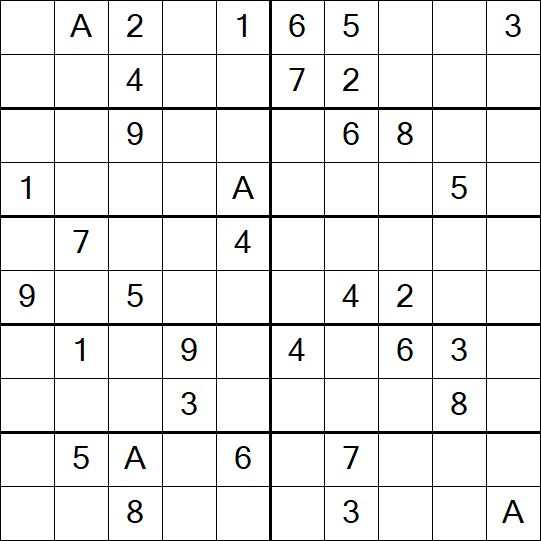 Sudoku 10x10 - Medium