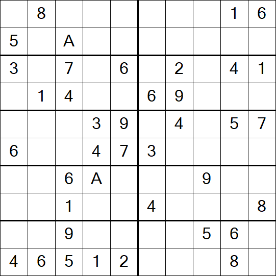 Sudoku 10x10 - Medium