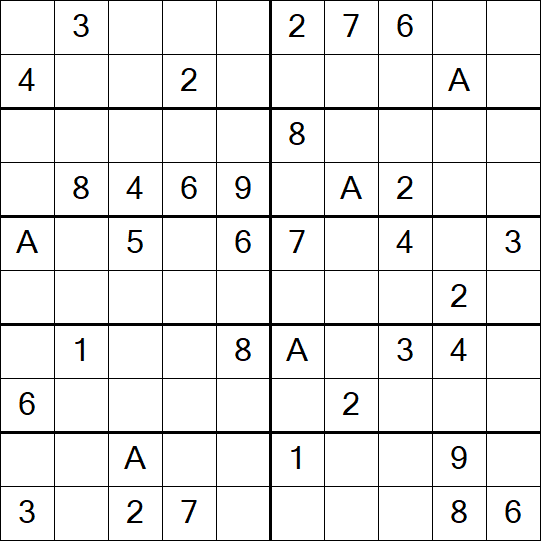 Sudoku 10x10 - Medium