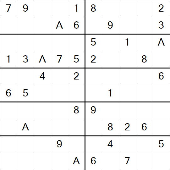 Sudoku 10x10 - Medium