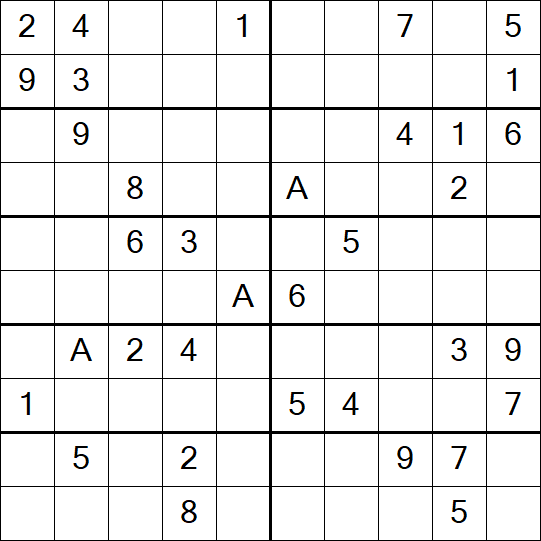 Sudoku 10x10 - Medium