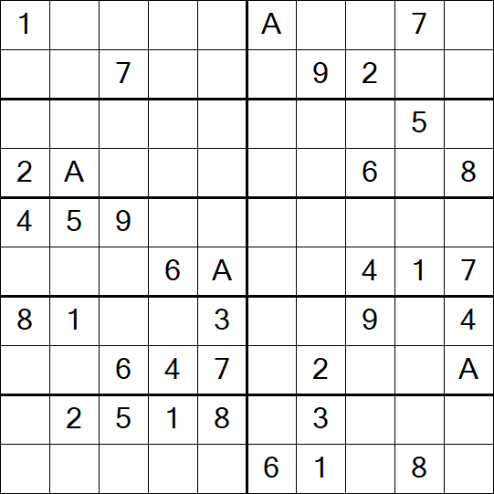 Sudoku 10x10 - Medium