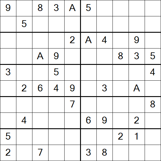 Sudoku 10x10 - Medium