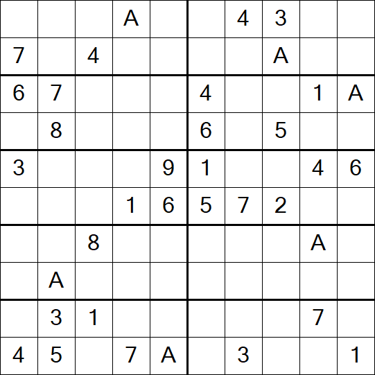 Sudoku 10x10 - Medium