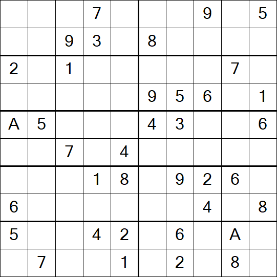 Sudoku 10x10 - Medium