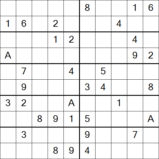 Sudoku 10x10 - Medium