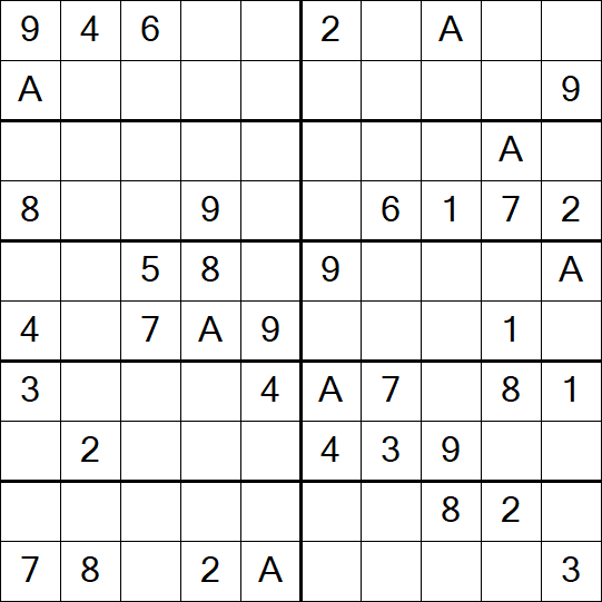 Sudoku 10x10 - Medium