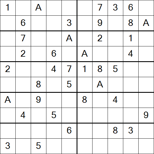 Sudoku 10x10 - Medium