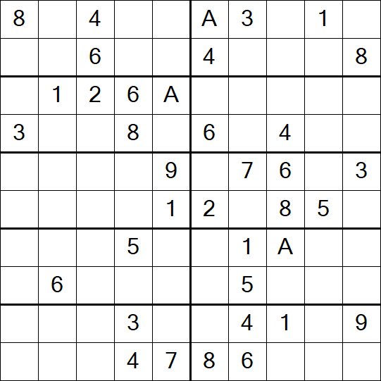 Sudoku 10x10 - Medium