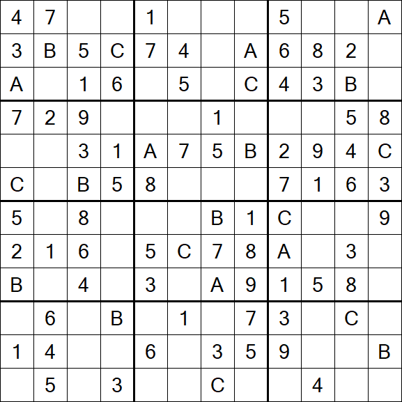 Sudoku 12x12 - Easy