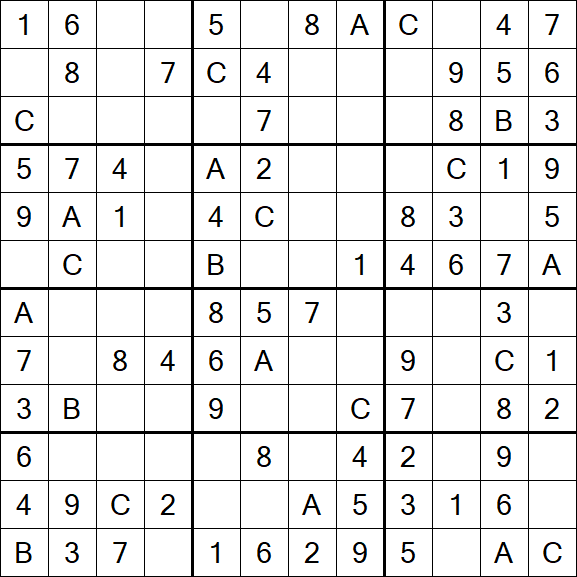 Sudoku 12x12 - Fácil