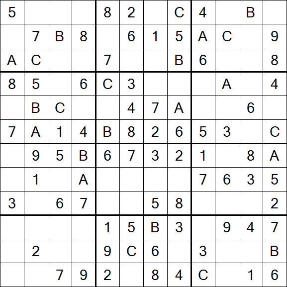 Sudoku 12x12 - Fácil