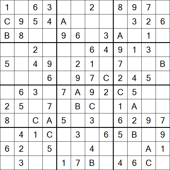 Sudoku 12x12 - Fácil