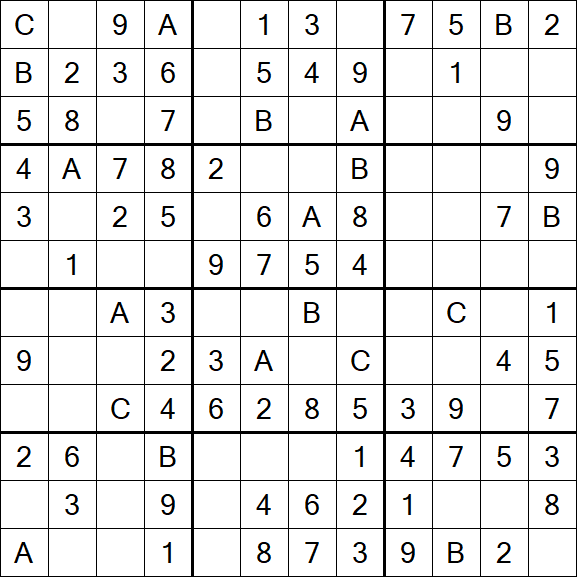Sudoku 12x12 - Fácil