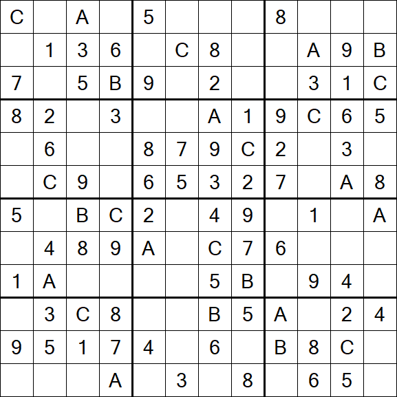 Sudoku 12x12 - Fácil