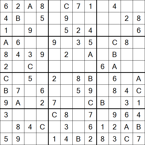 Sudoku 12x12 - Fácil