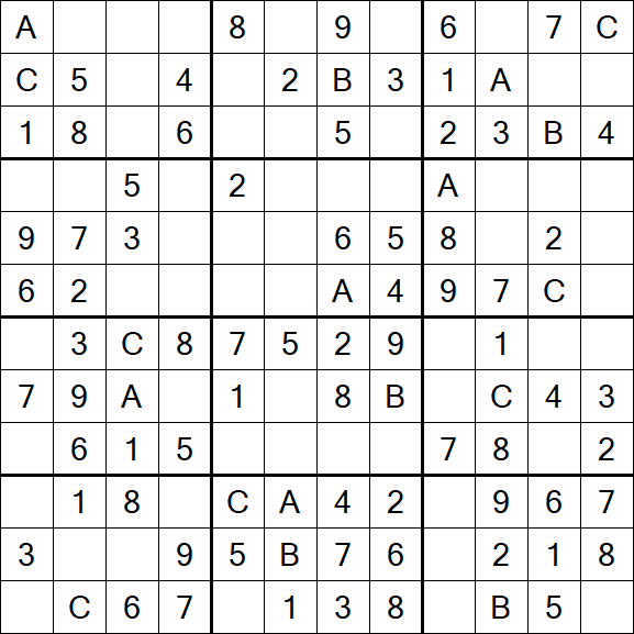 Sudoku 12x12 - Fácil